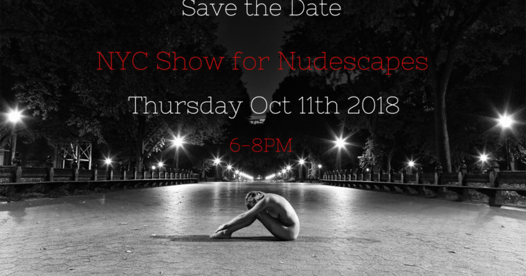 NYC Solo Show For Nudescapes